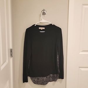 LOFT polka dot sweater